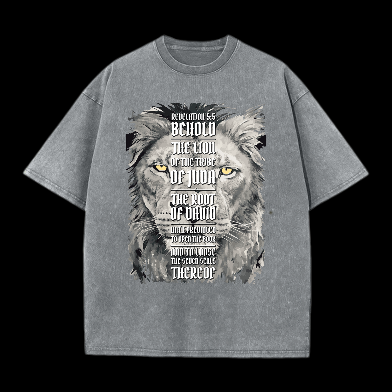 Revelation 5:5 Washed T-Shirt
