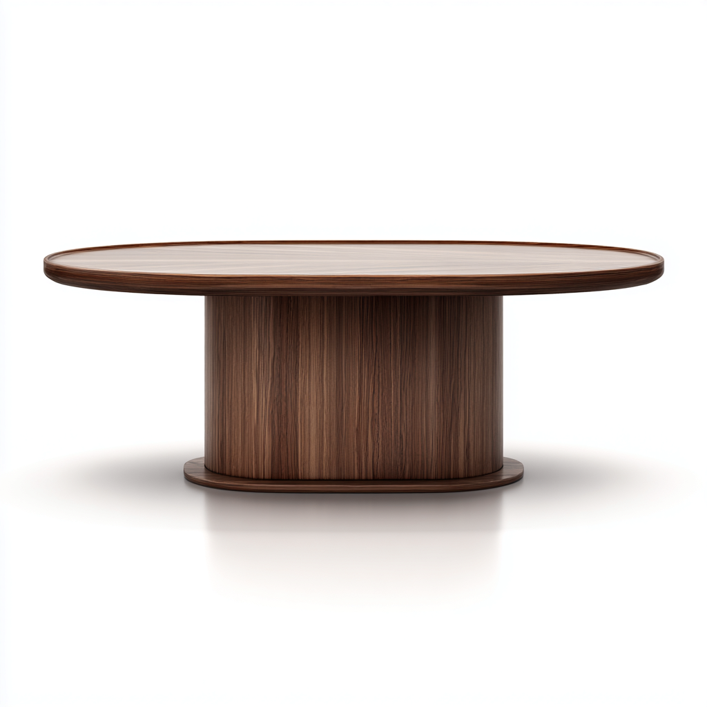 Table à manger bois 210x110x75 cm marron design contemporain-Luxeero