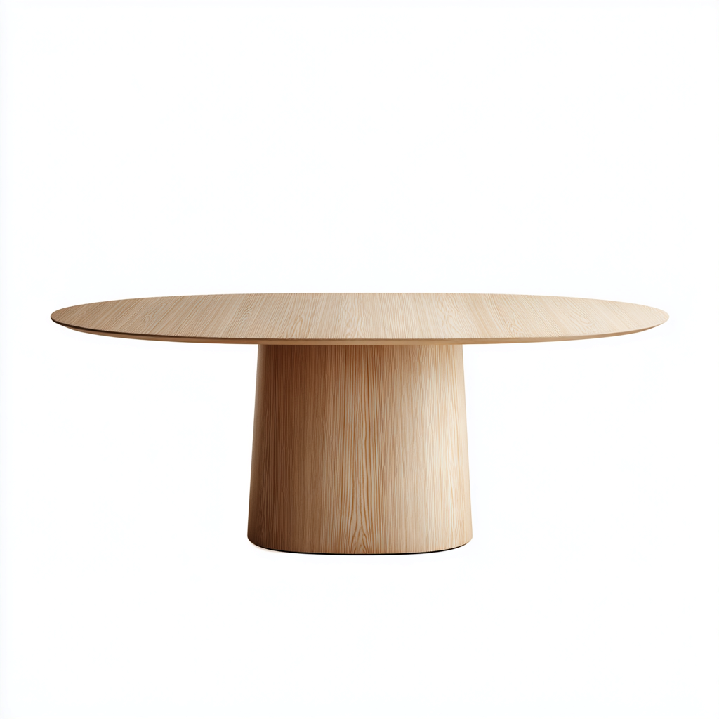 Table à manger en bois massif 180x100x75 cm - bois - style moderne-Luxeero