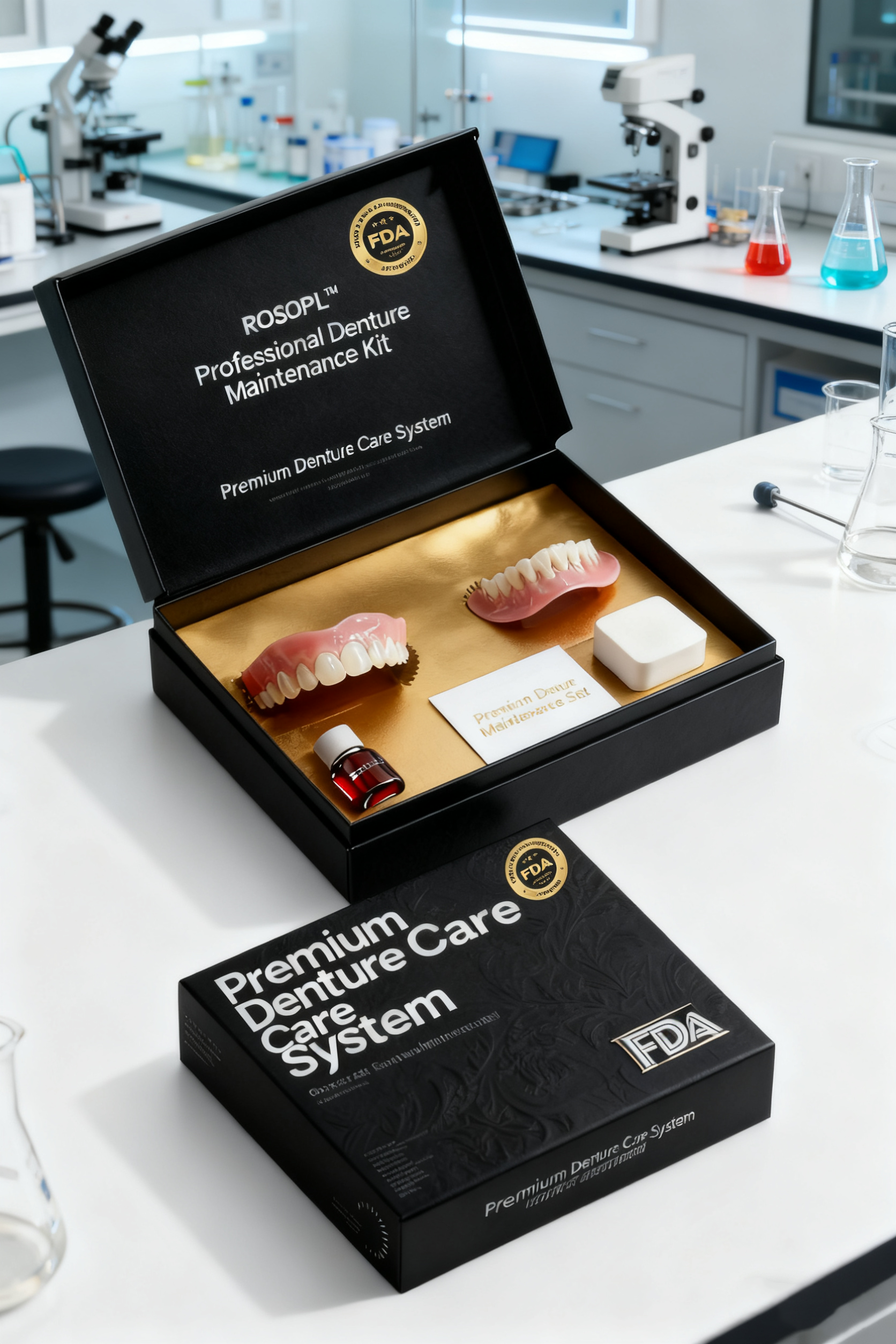 🦷Ends Today: 70% OFF! ROSOPL™ Custom-Fit Full Functional DenturesMake you more confident