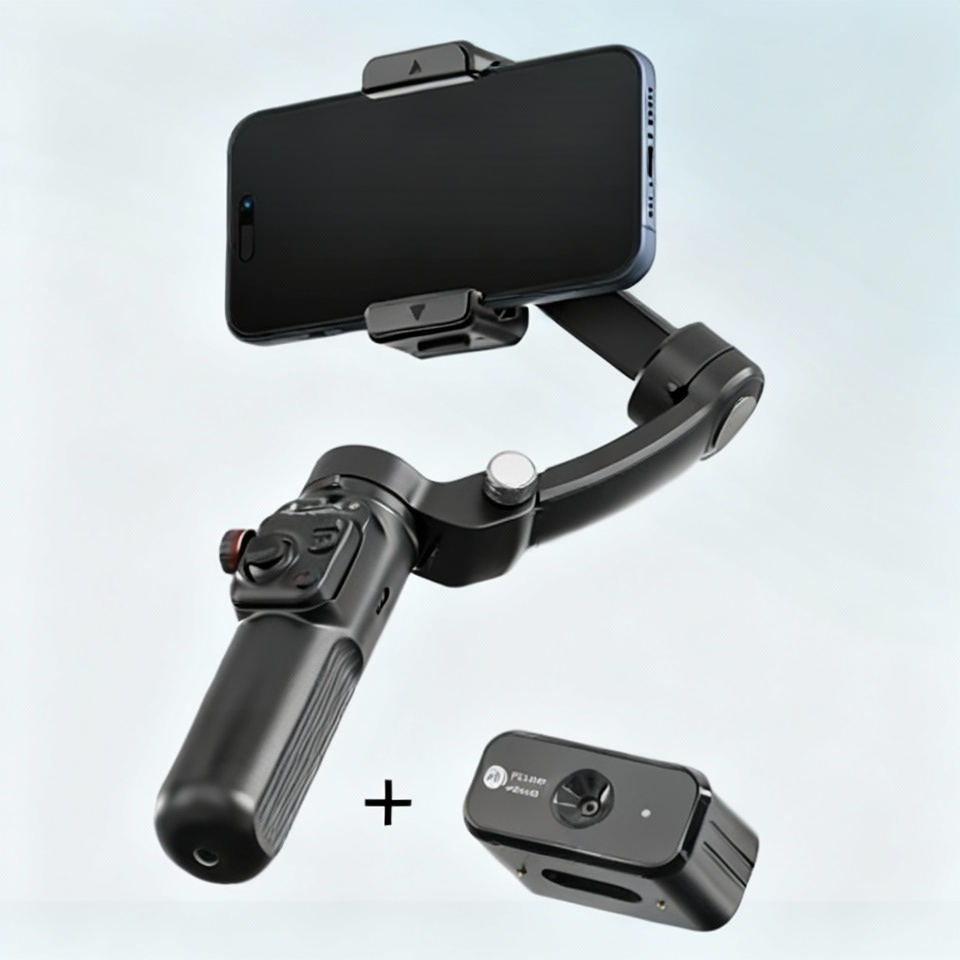 Gimlago 3-Axis Smartphone Gimbal Stabilizer with Auto-Follow