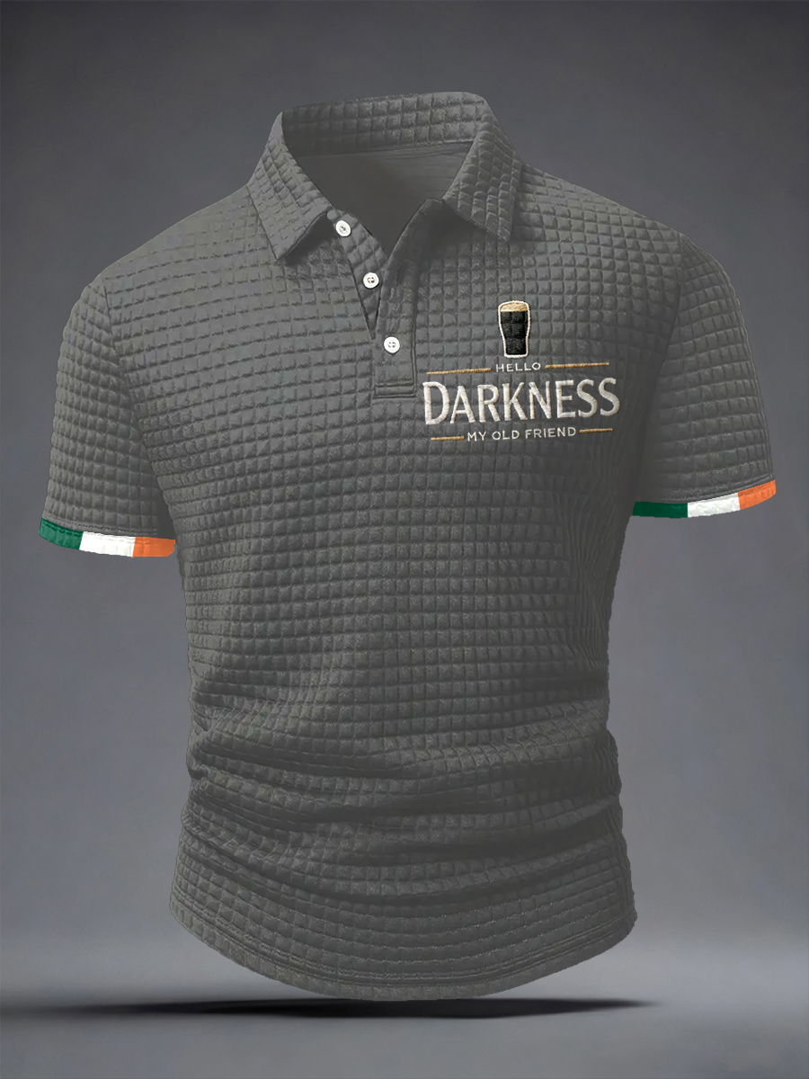 Men's Hello Darkness My Old Friend short sleeve shirt