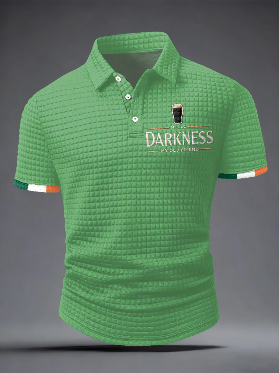 Men's Hello Darkness My Old Friend short sleeve shirt