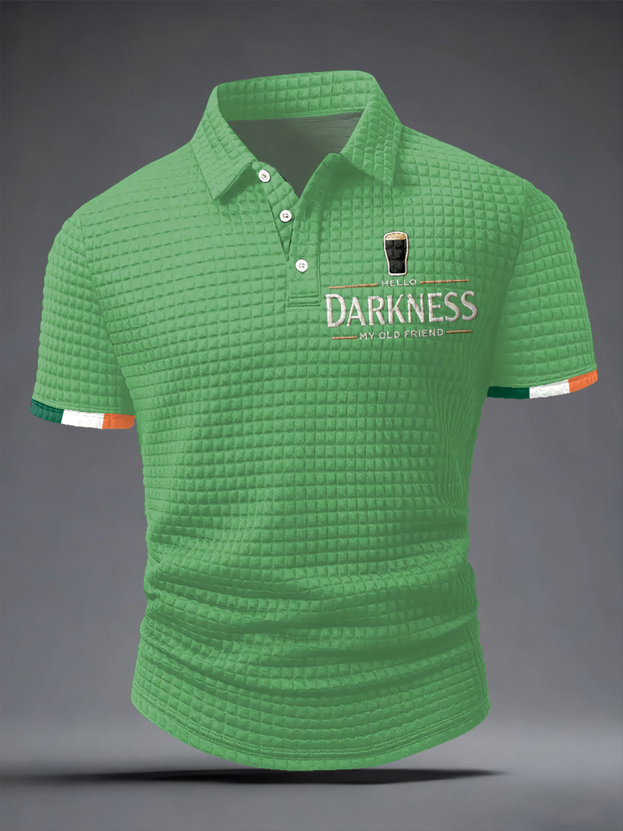 Men's Hello Darkness My Old Friend short sleeve shirt