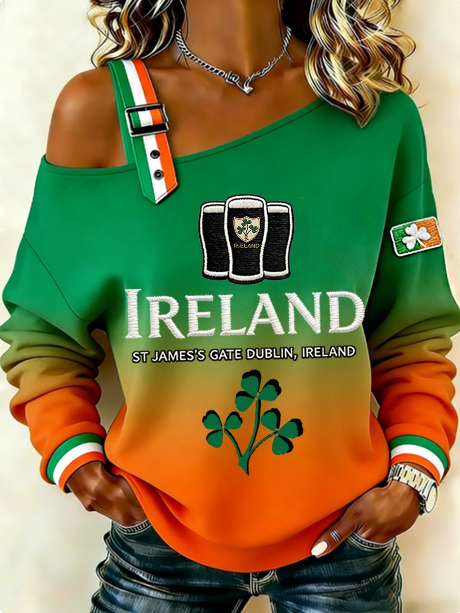 Women's Irish St Patricks Day Sweatshirt