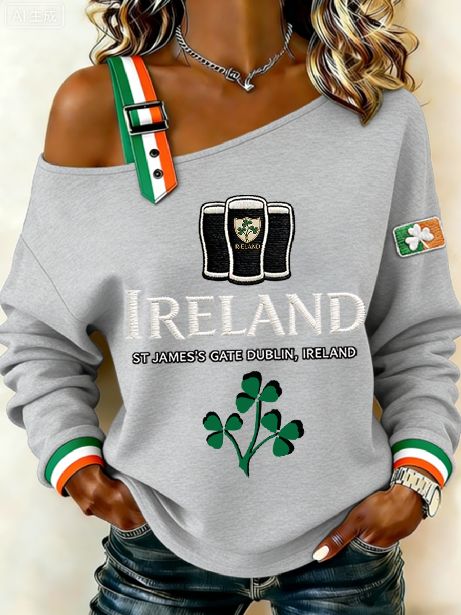 Women's Irish St Patricks Day Sweatshirt
