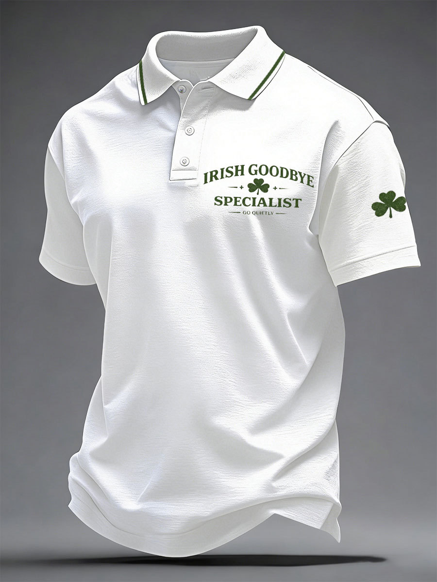 Men's Irish Goodbye Printed Casual Shirt