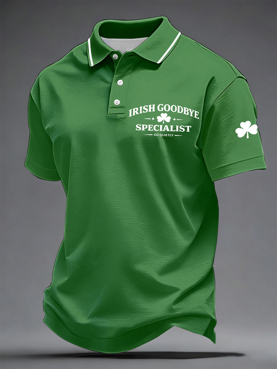 Men's Irish Goodbye Printed Casual Shirt