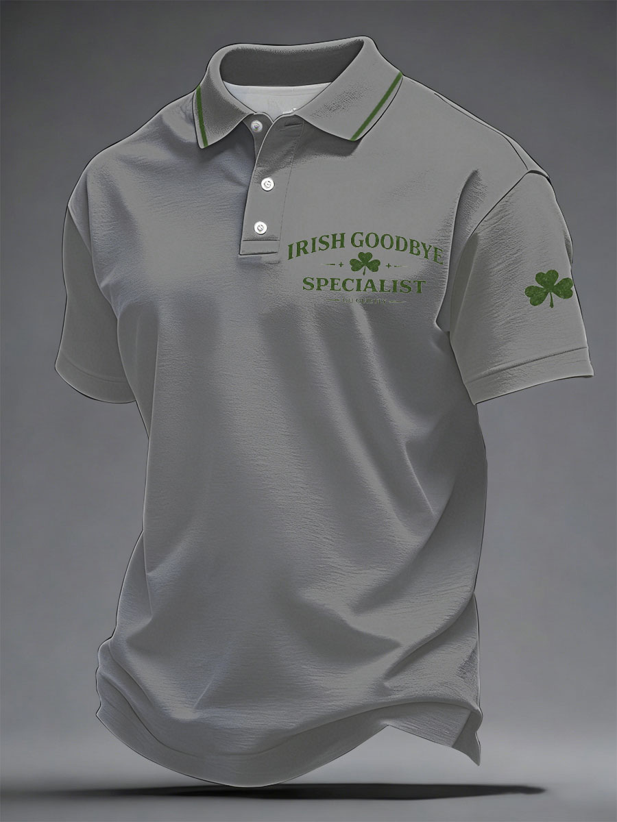 Men's Irish Goodbye Printed Casual Shirt