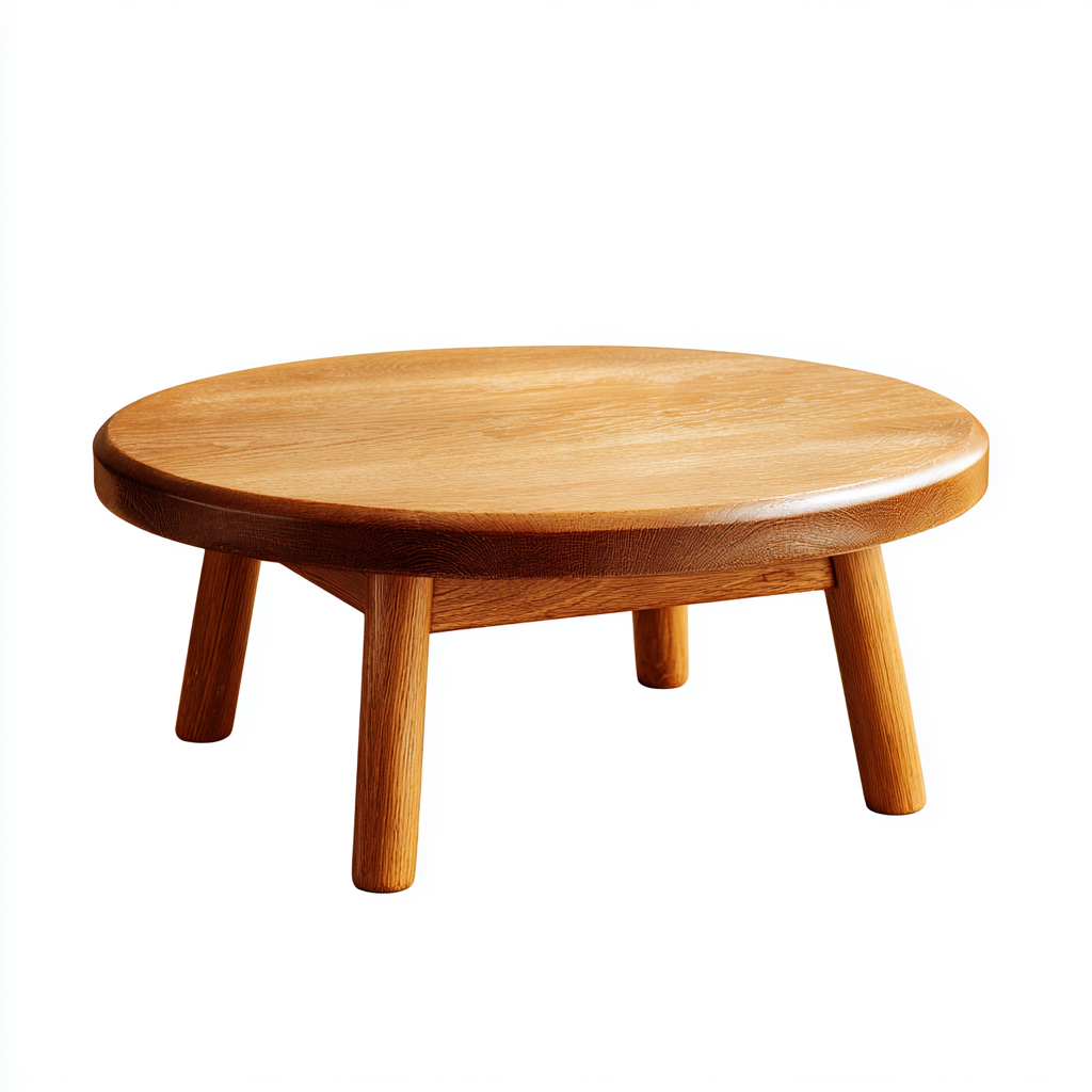 Table de jardin bois 55x55x28 cm - marron - usage extérieur - design moderne-Nestlevo