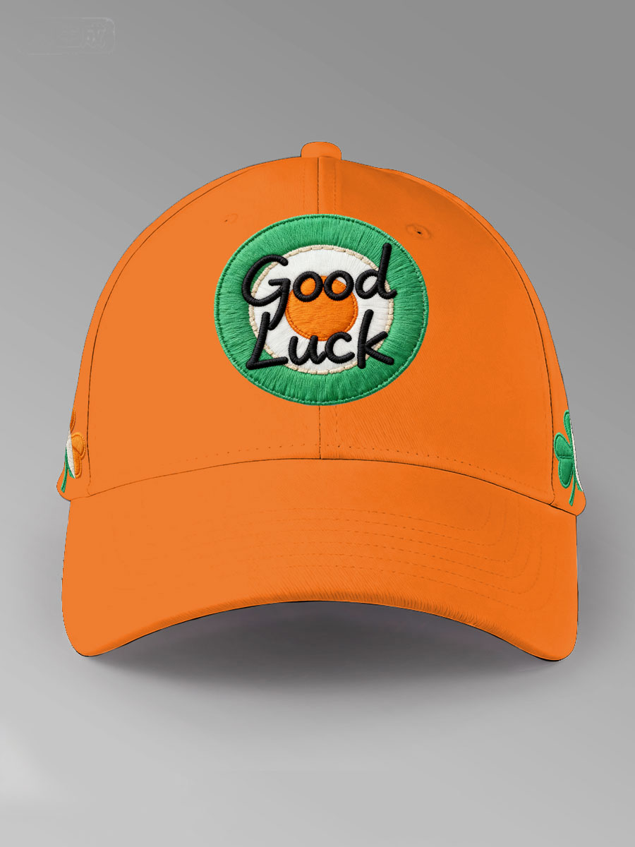 Unisex Good Luck St.Partrick's Day Irish Mods Music Lover Printed Hat