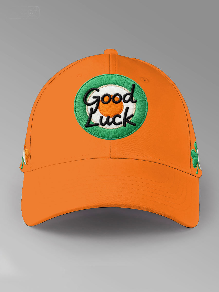 Unisex Good Luck St.Partrick's Day Irish Mods Music Lover Printed Hat