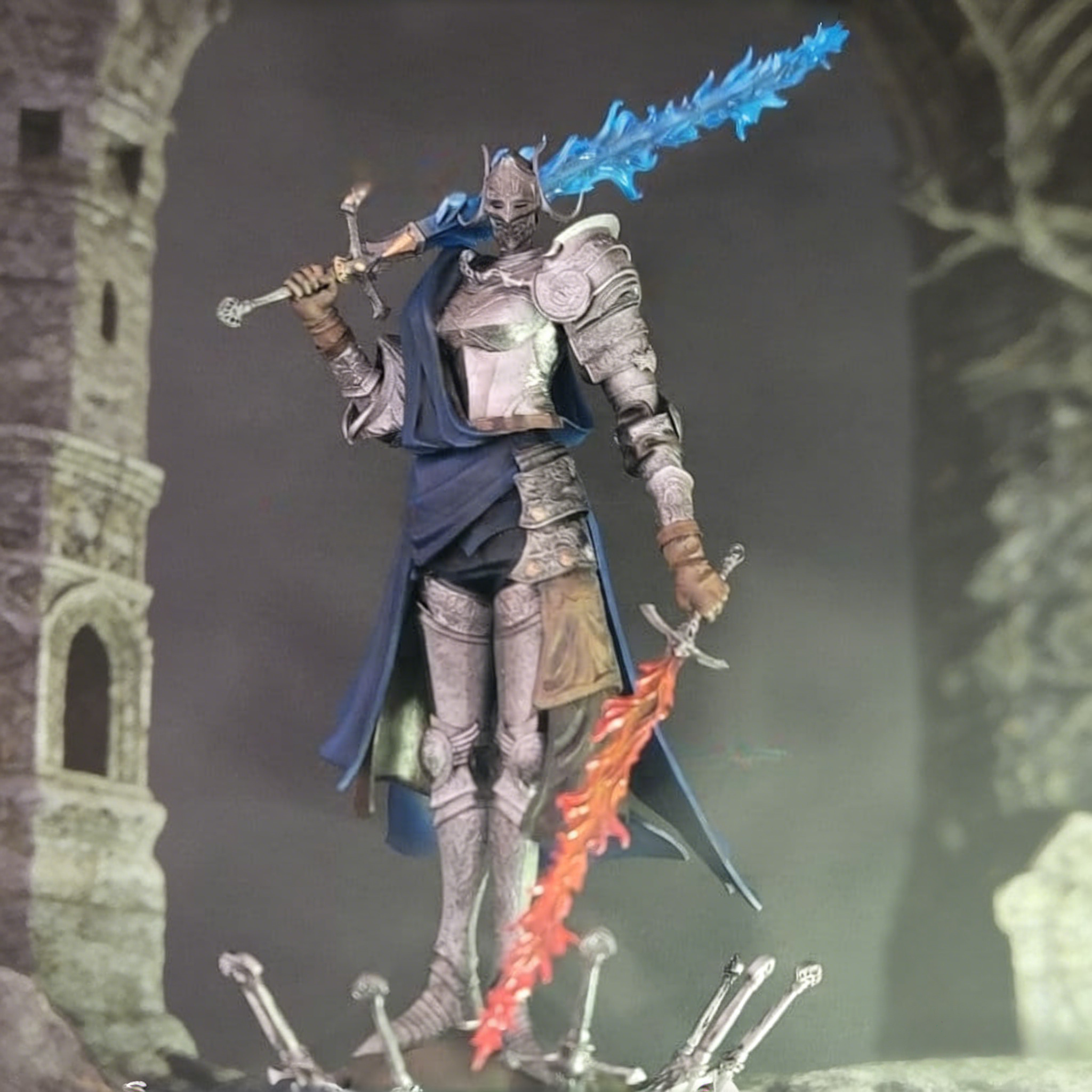 Twin Moon Knight Rellana Figure