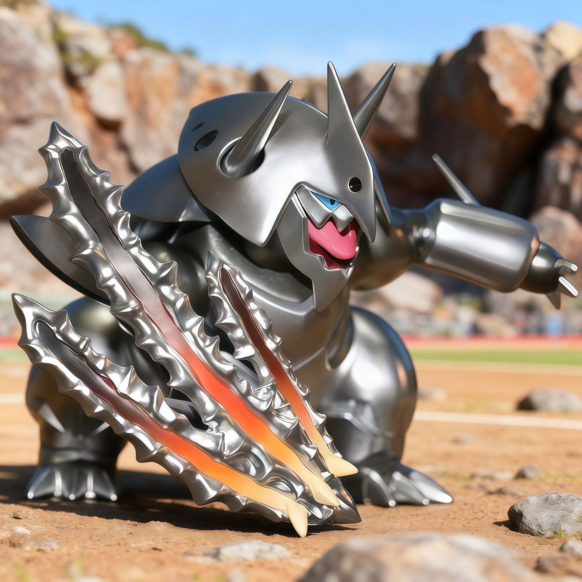 Pokemon Aggron Figure