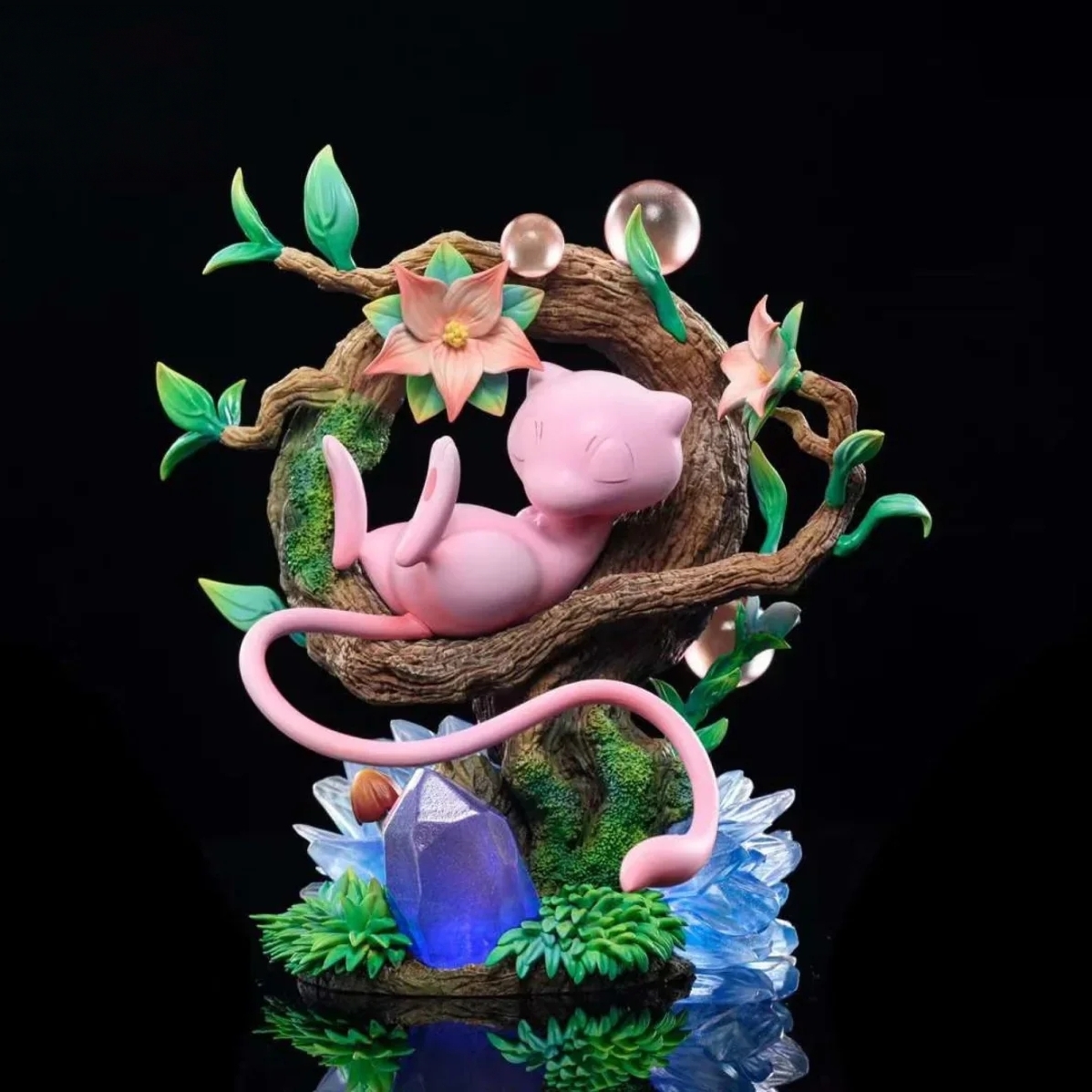 Pokemon Mew Fast Asleep Statue