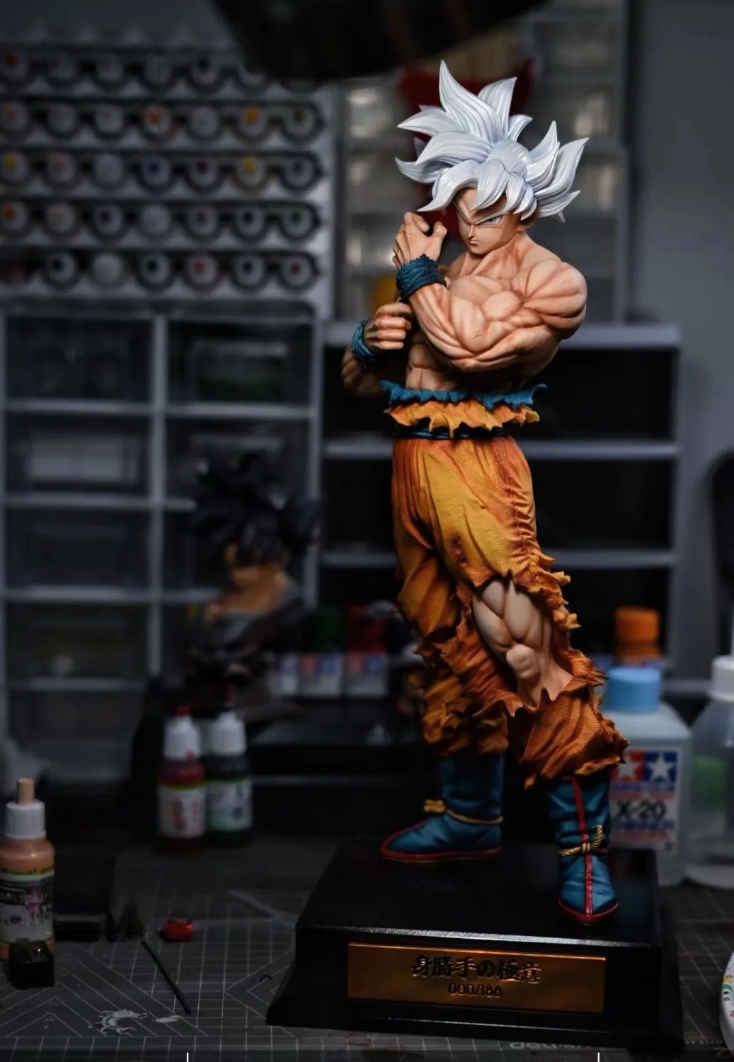 Dragon Ball Super Ultra Instinct Goku Statue