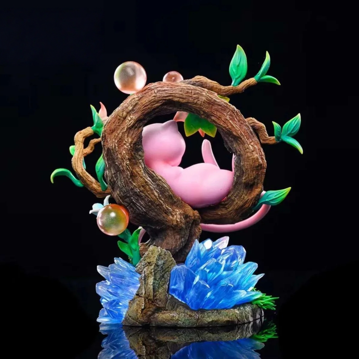 Pokemon Mew Fast Asleep Statue