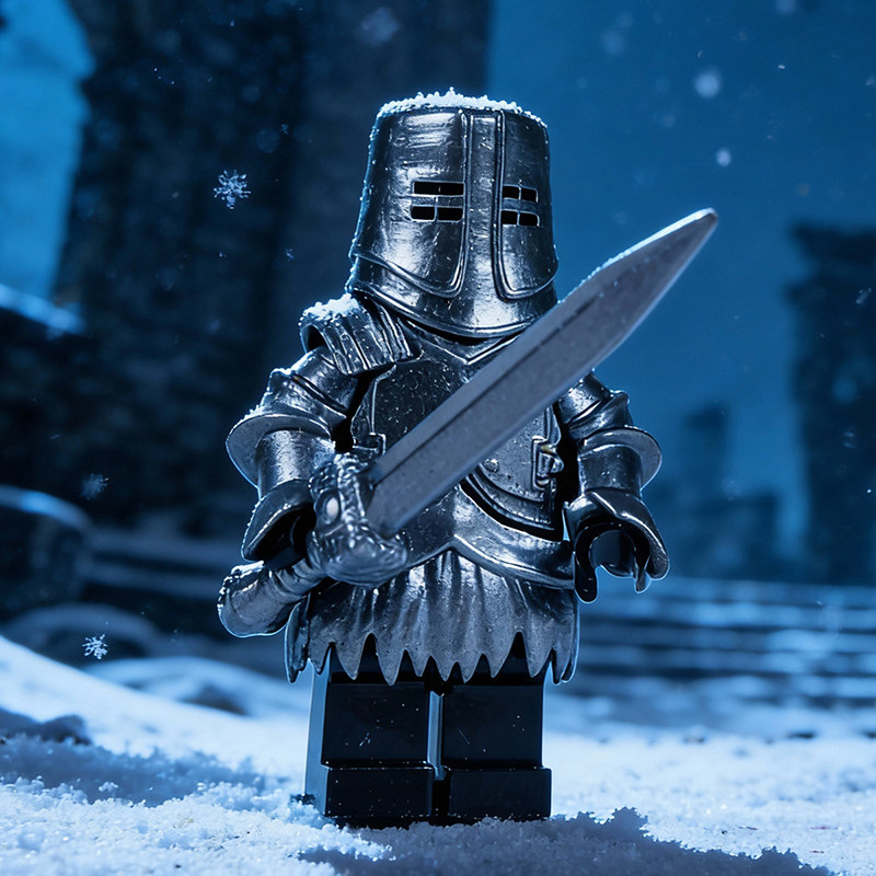 2026 New Dark Souls Black Iron Tarkus Figure Building Blocks