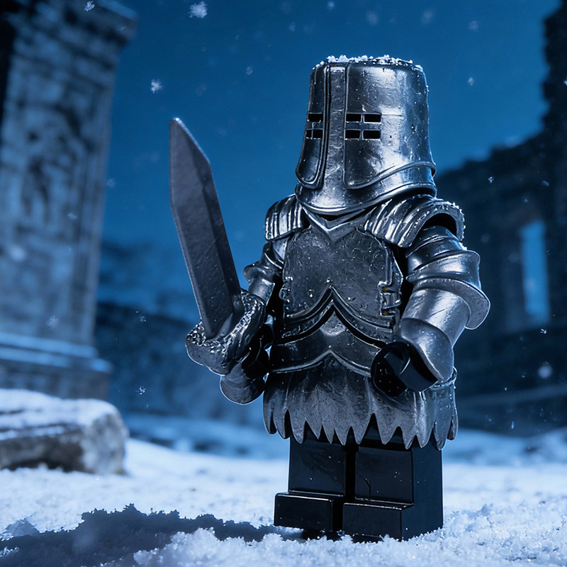 2026 New Dark Souls Black Iron Tarkus Figure Building Blocks