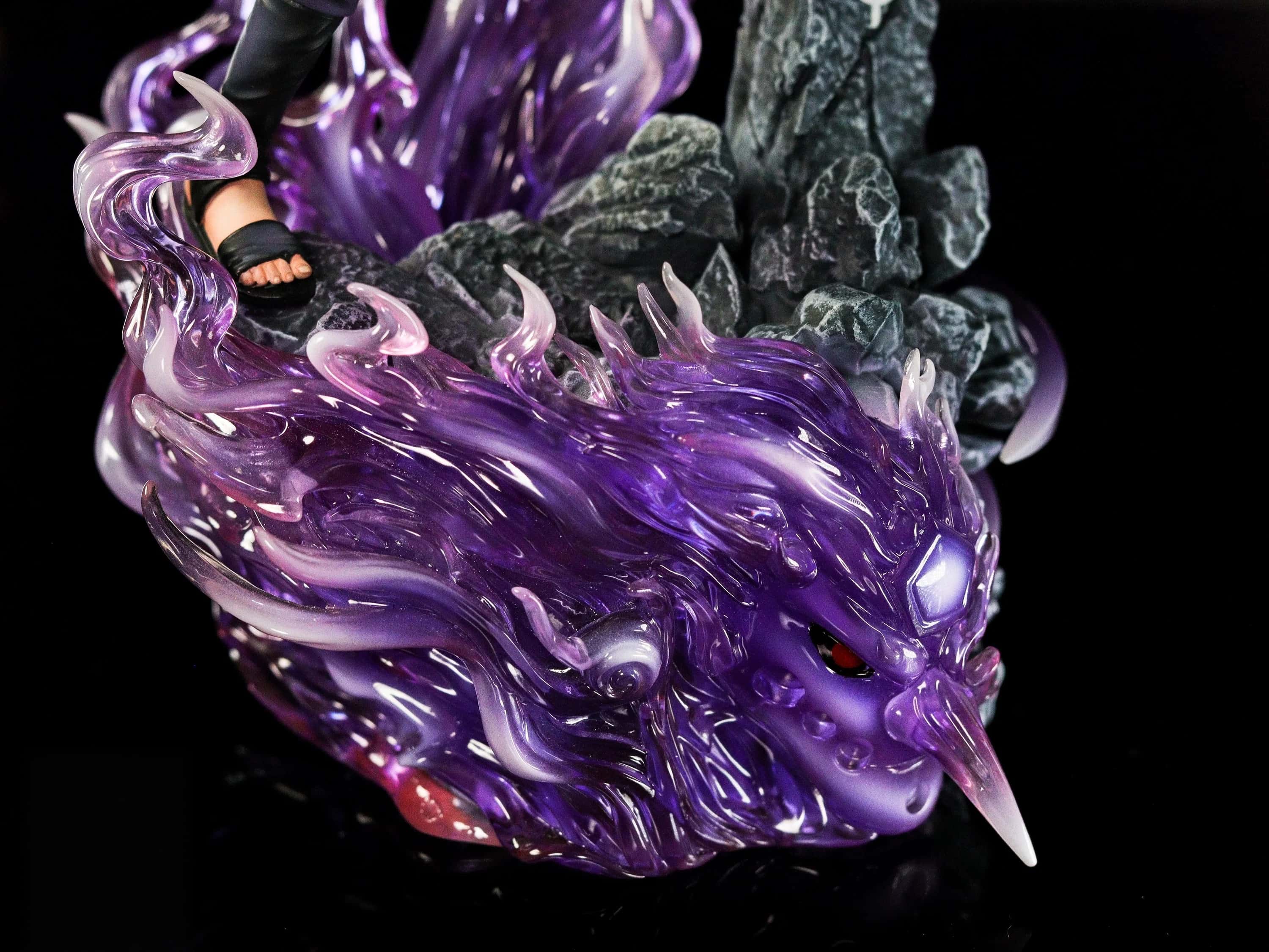 Naruto Uchiha Sasuke Classic Scene Statue