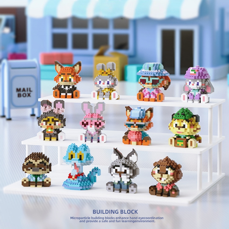 Zootopia Figure Cute Micro Blocks