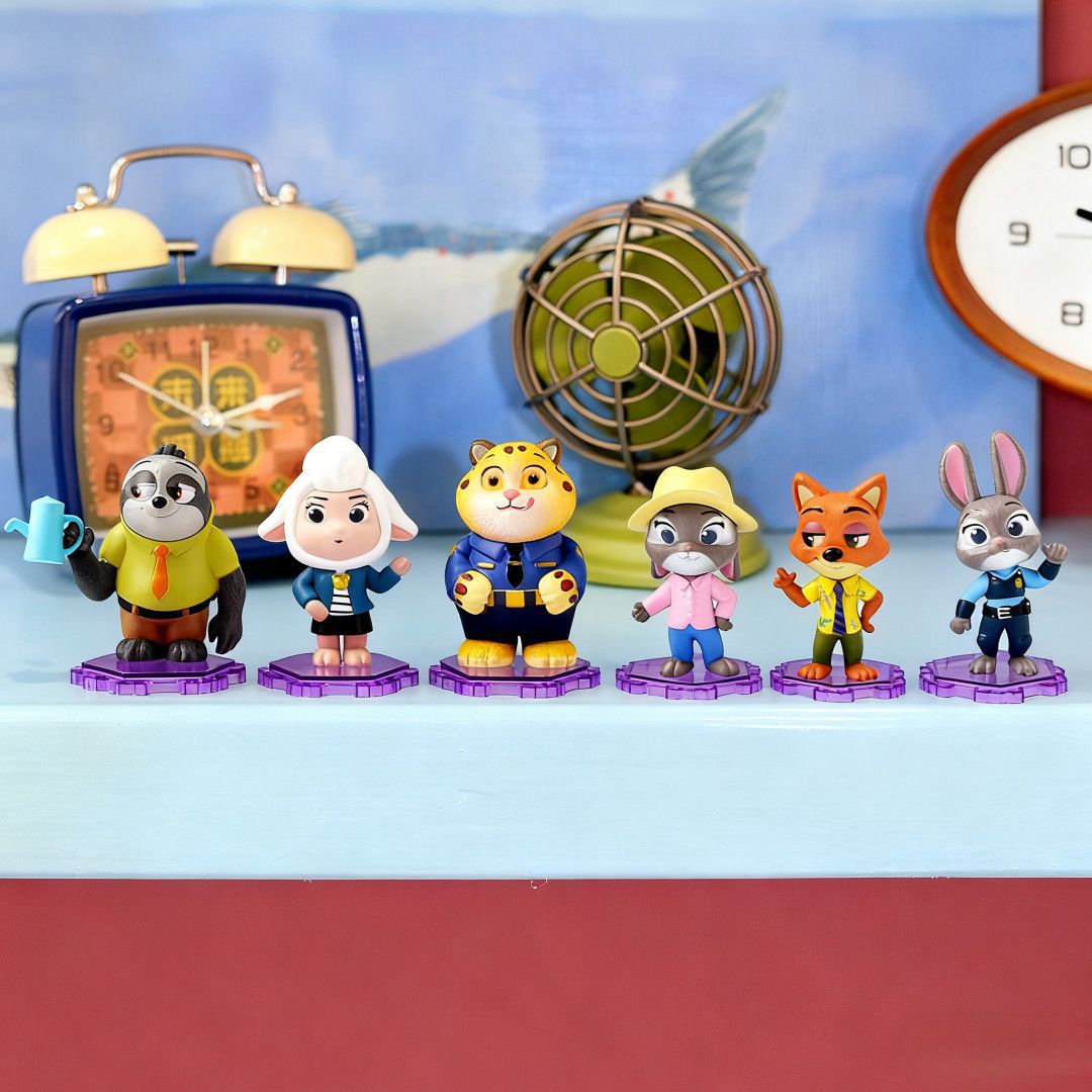 Zootopia Cute Figure 6pcs