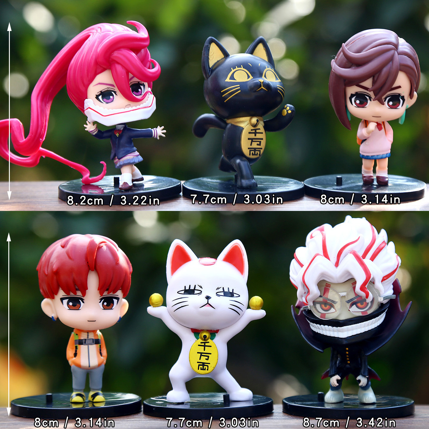 Dandadan Cute Figure 6pcs