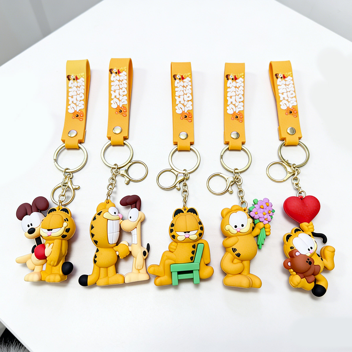 2026 New Garfield Cute Keychain