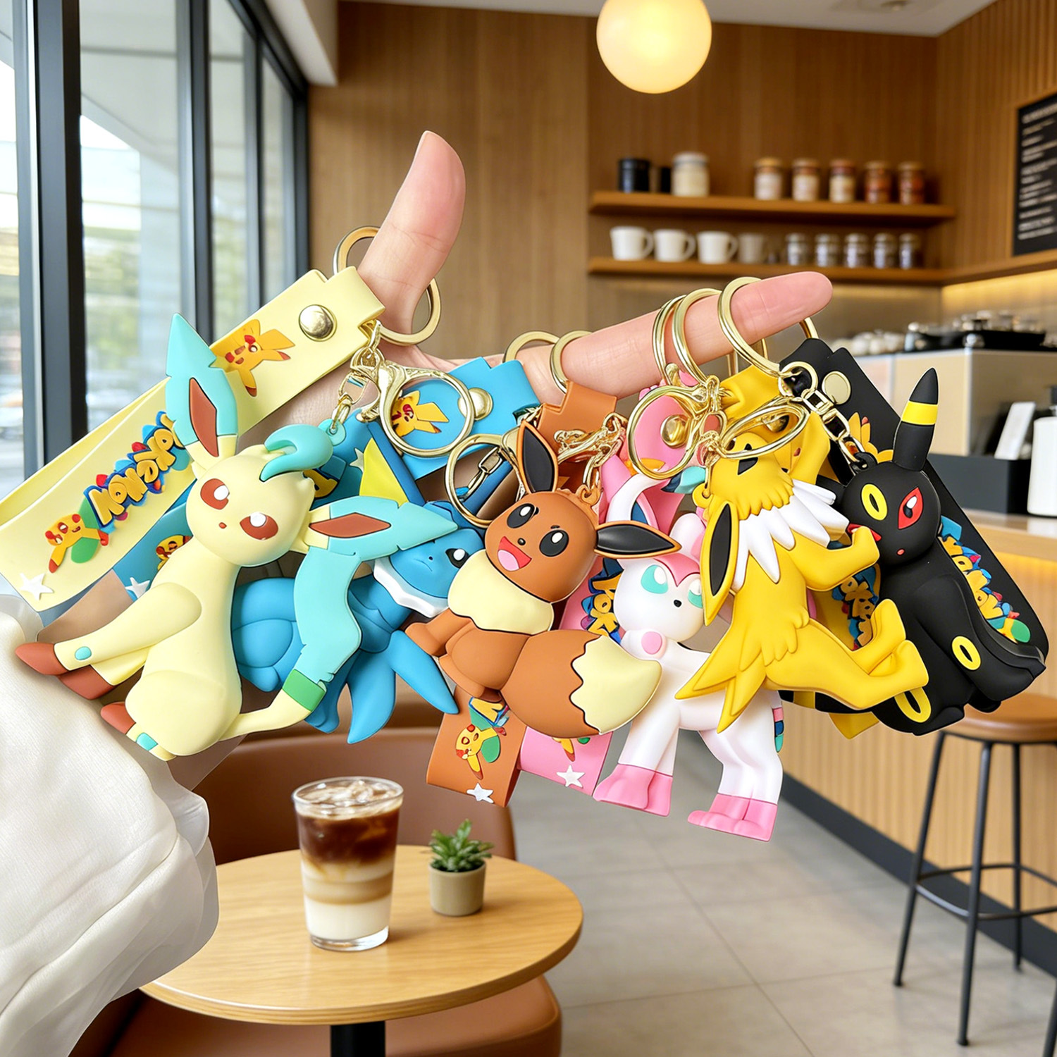 2026 New Eeveelutions Cute Keychain