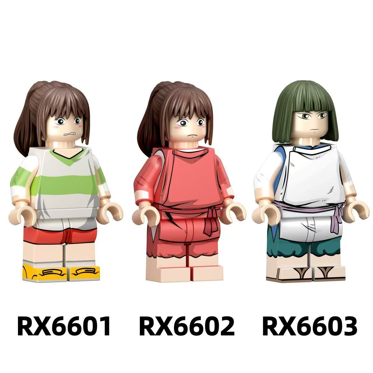 2026 New Spirited Away Figure Building Blocks