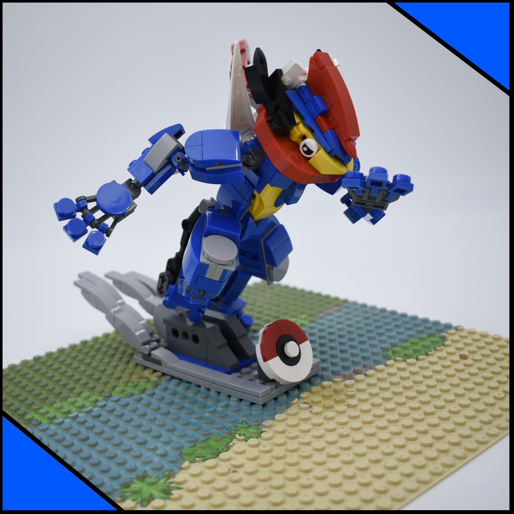 Pokemon Greninja Figure Building Blocks