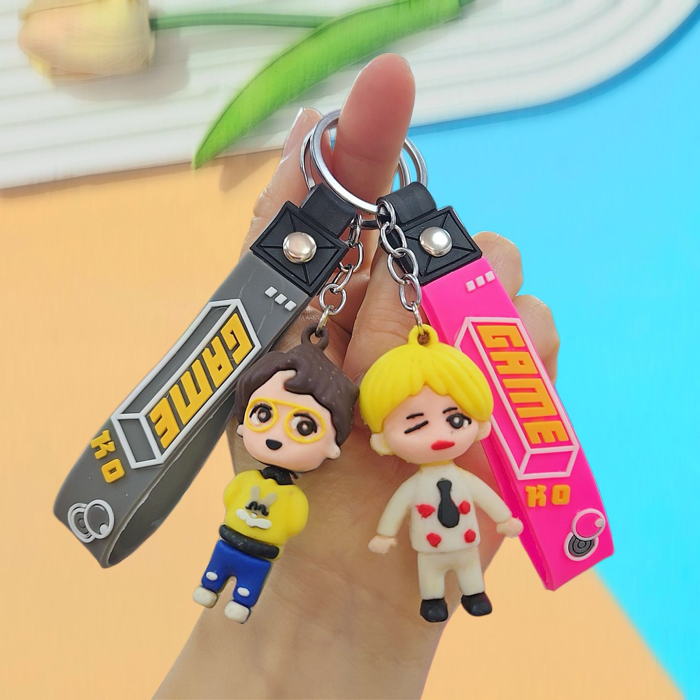 2026 New Popular K-Pop Groups Cute Keychain