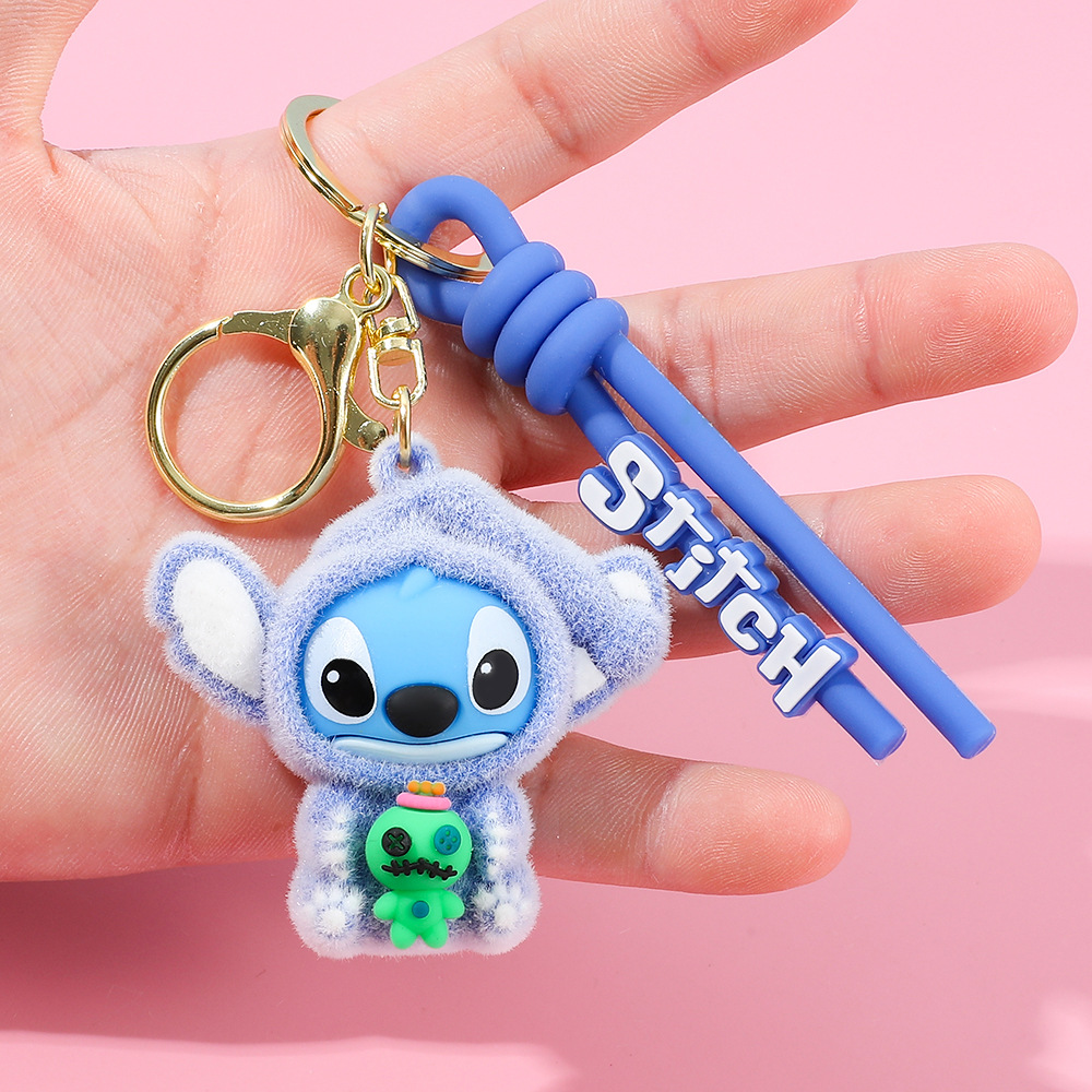 2026 New Stitch Plush Cute Keychain