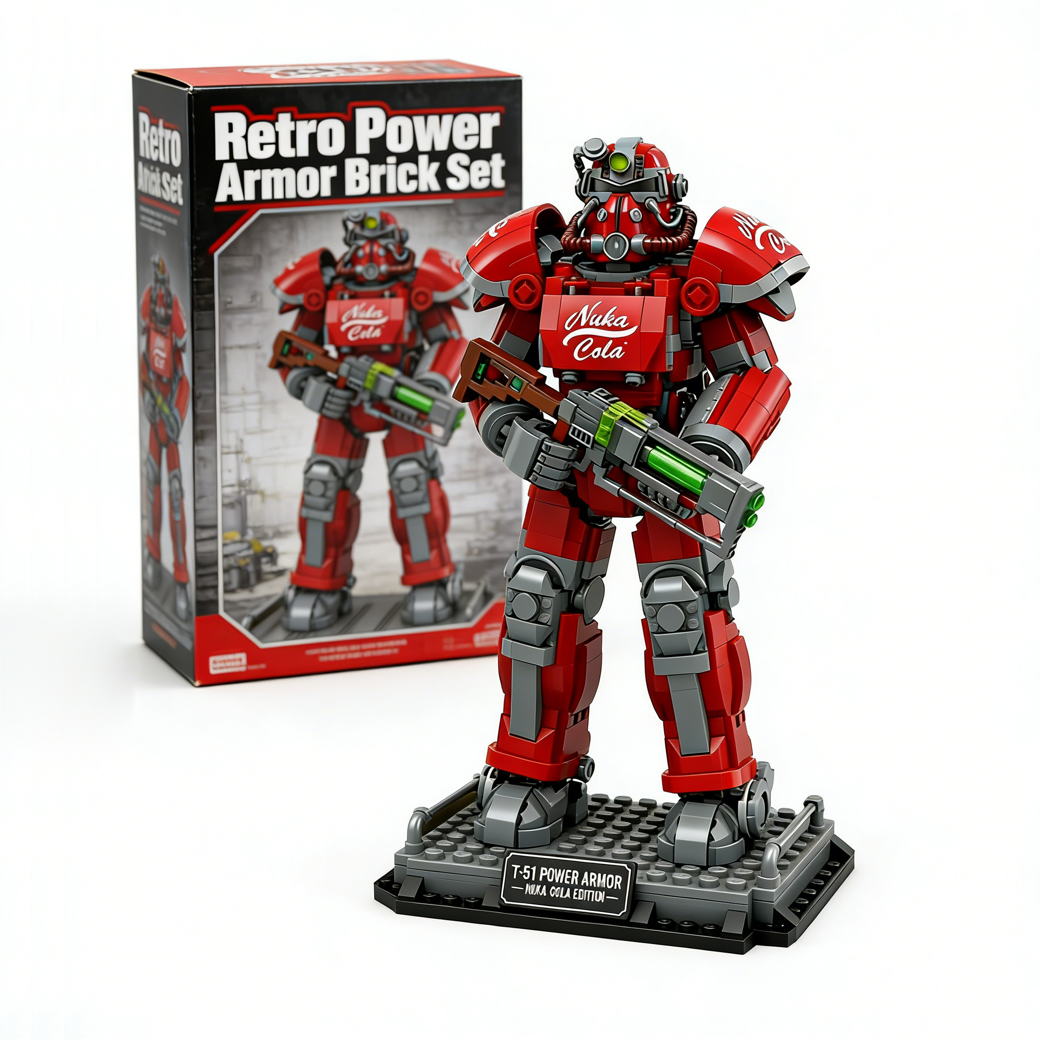 🔥Apocalyptic Power Armor Brick Set