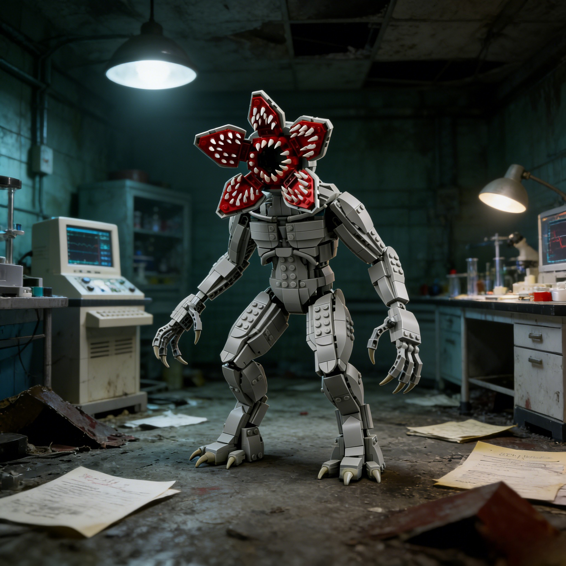 Stranger Things Demogorgons Figure Building Blocks