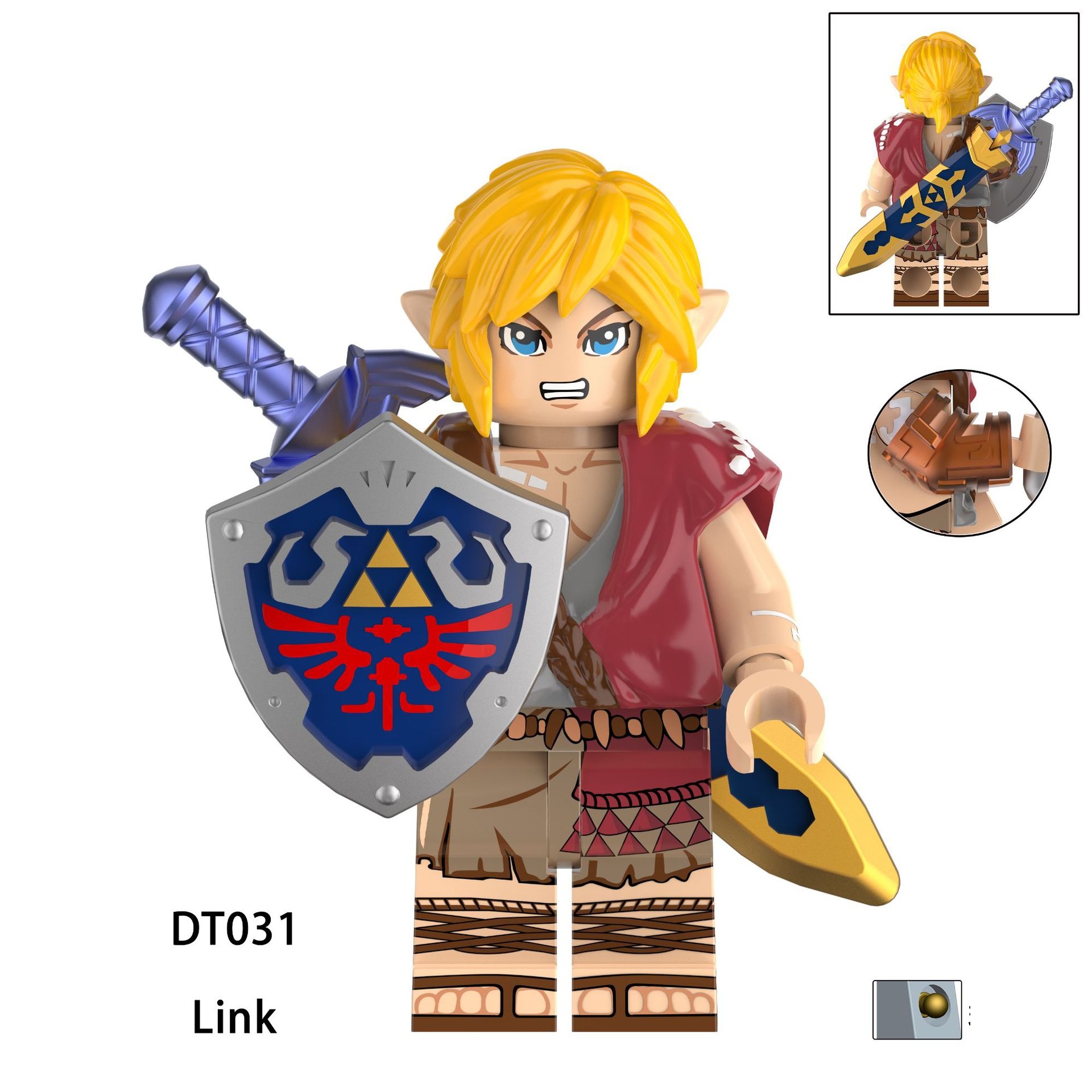 2026 New The Legend of Zelda Figure Building Blocks