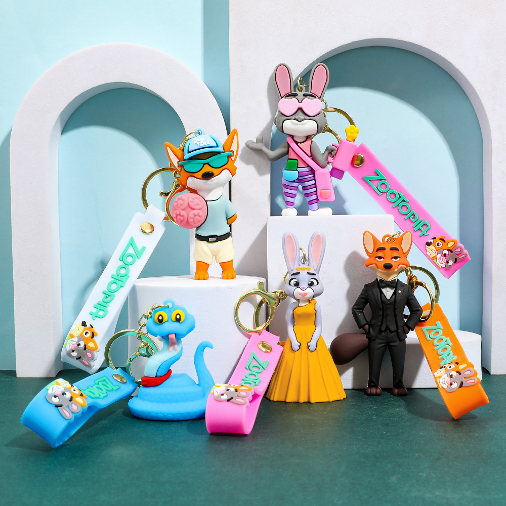 2026 New Zootopia Cute Keychain