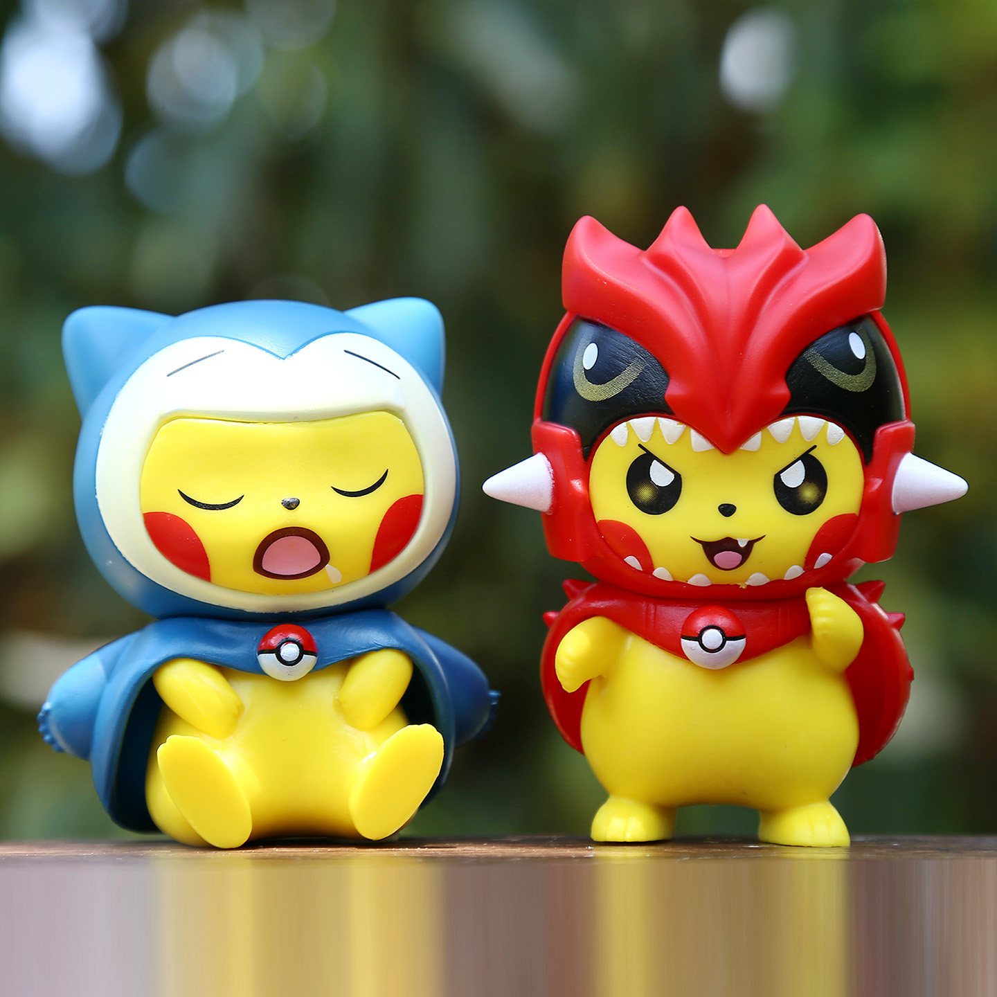 Pokemon Pikachu Cosplay Cute Figure 6pcs