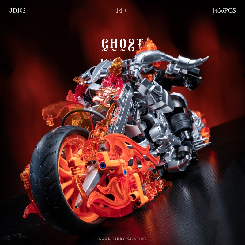 Ghost Rider Figure Building Blocks