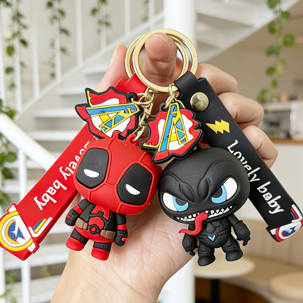 2026 New Superhero Cute Keychain