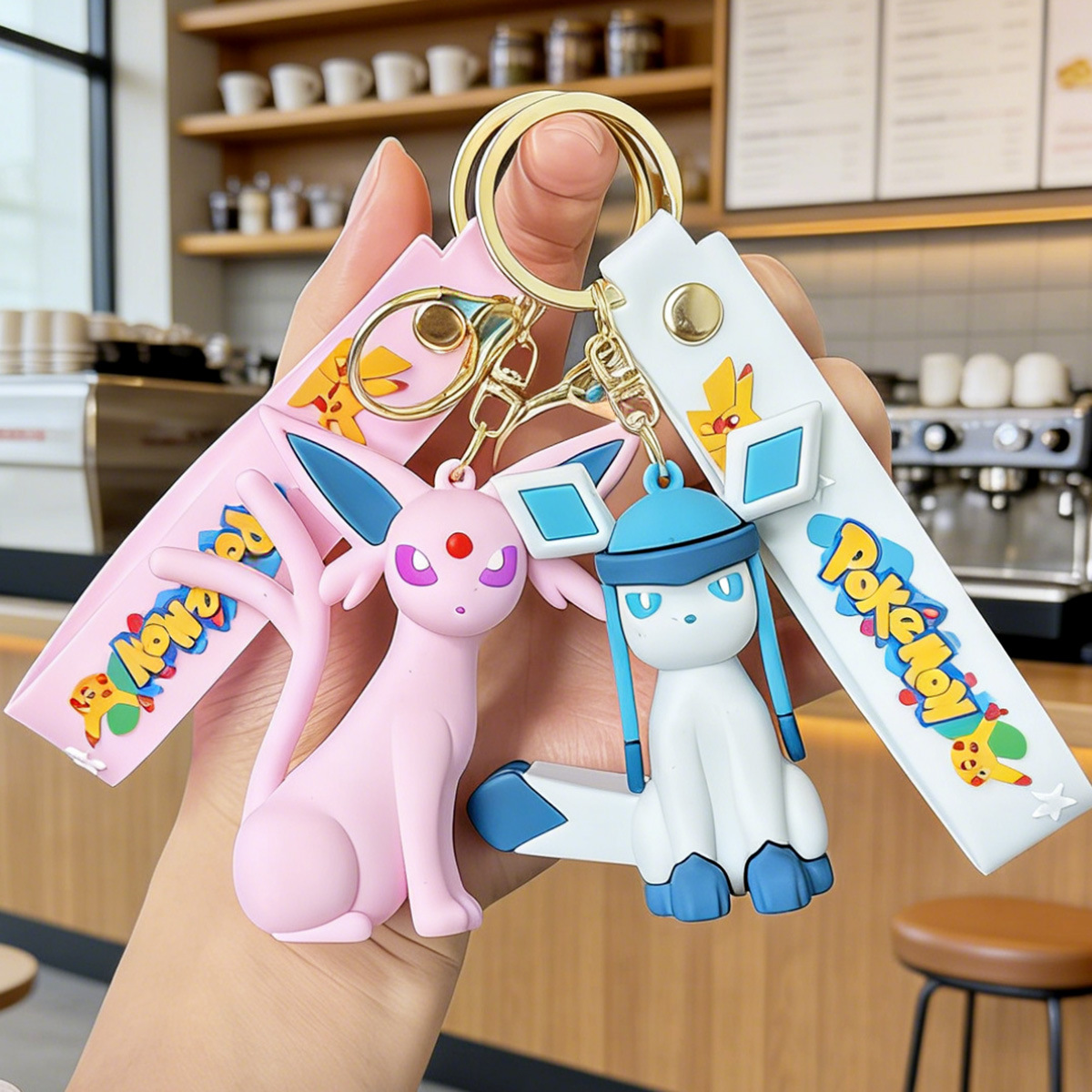 2026 New Eeveelutions Cute Keychain
