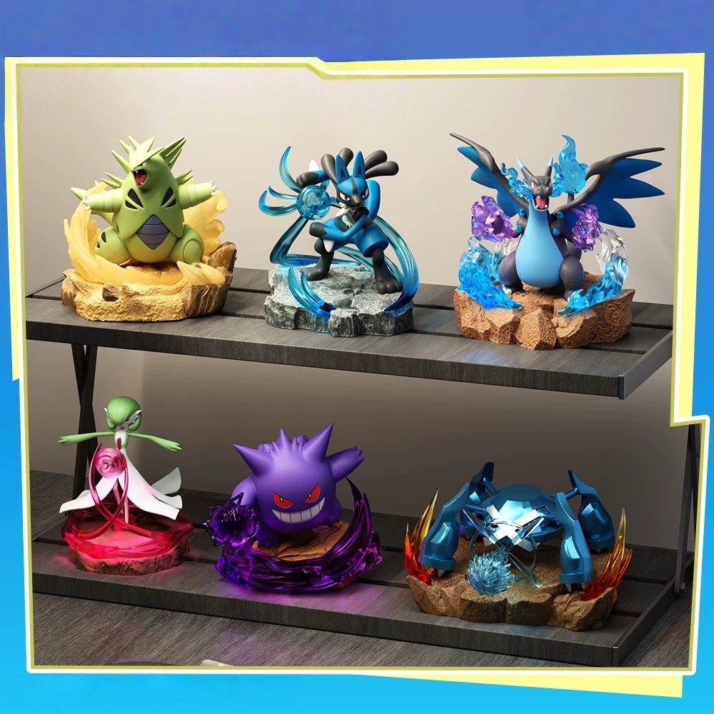 2026 New Pokemon Combat Scene Statue