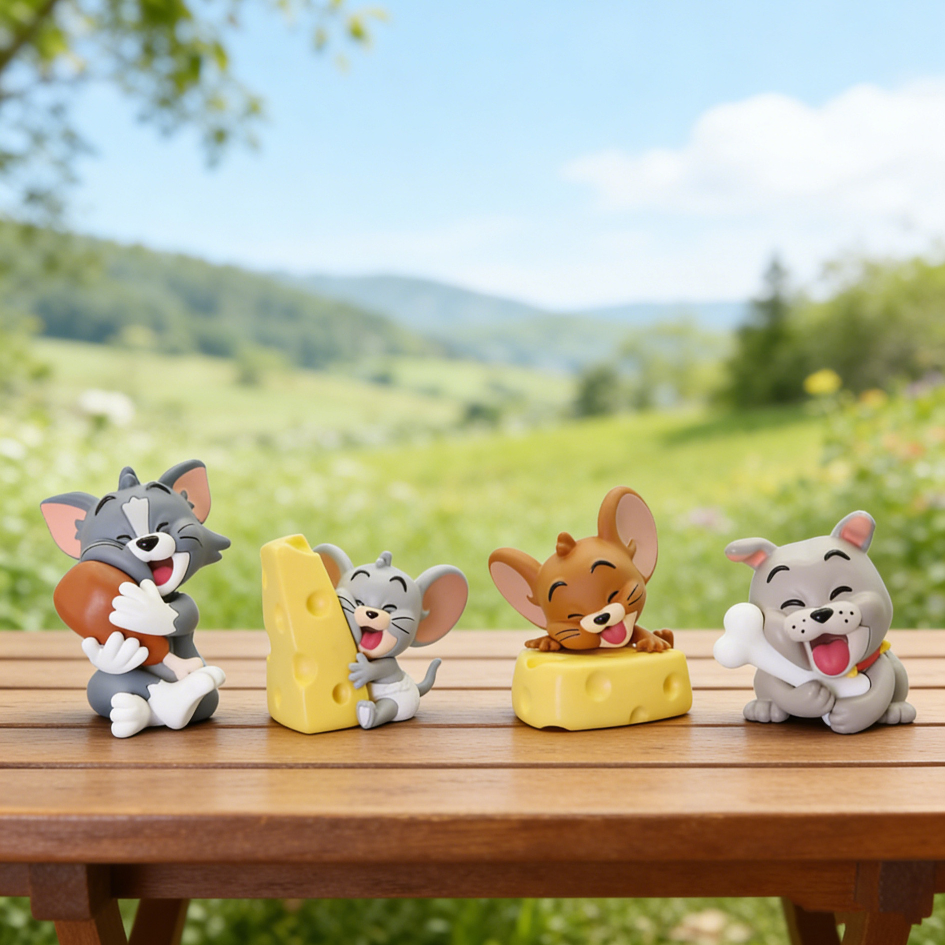 Popular Animation Happy Time Figure 8pcs