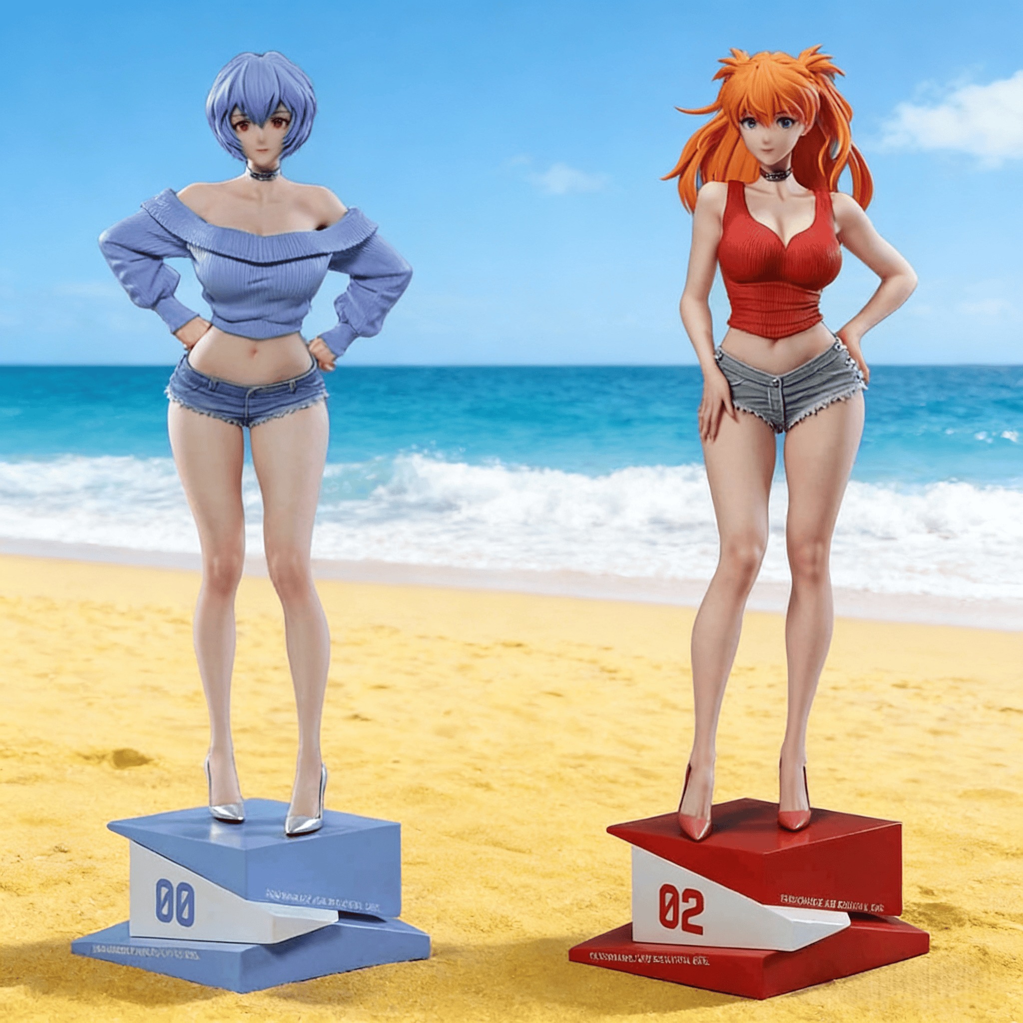 Neon Genesis Evangelion Summer Series Statue