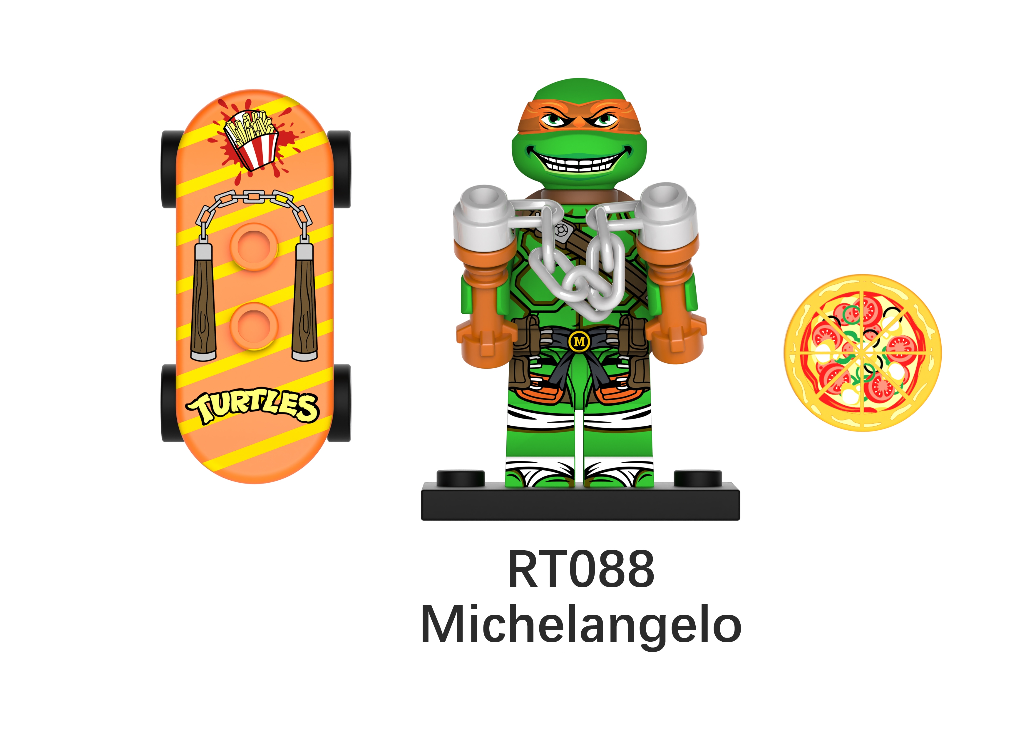 2026 New Teenage Mutant Ninja Turtles Figure Building Blocks