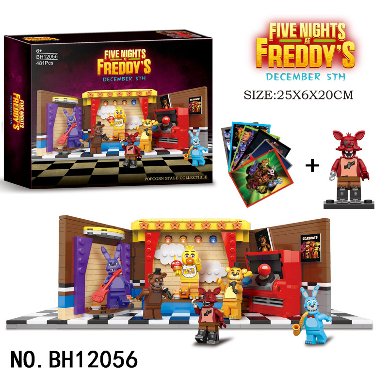 Five Nights at Freddy's Stage Building Blocks