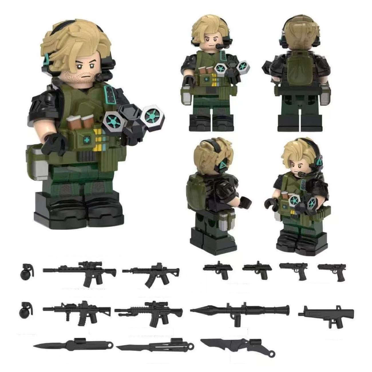 2026 New Delta Force Figure Building Blocks