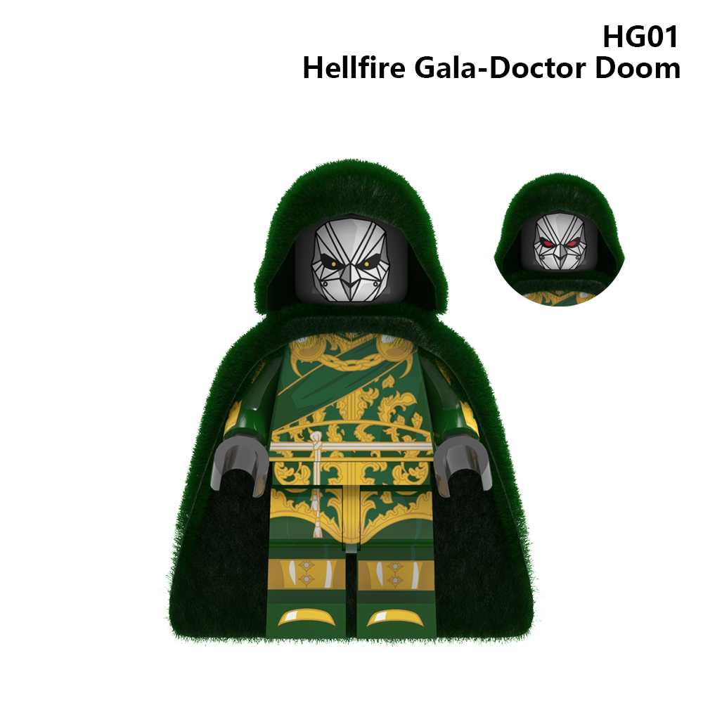 2026 New Hellfire Gala Figure Building Blocks