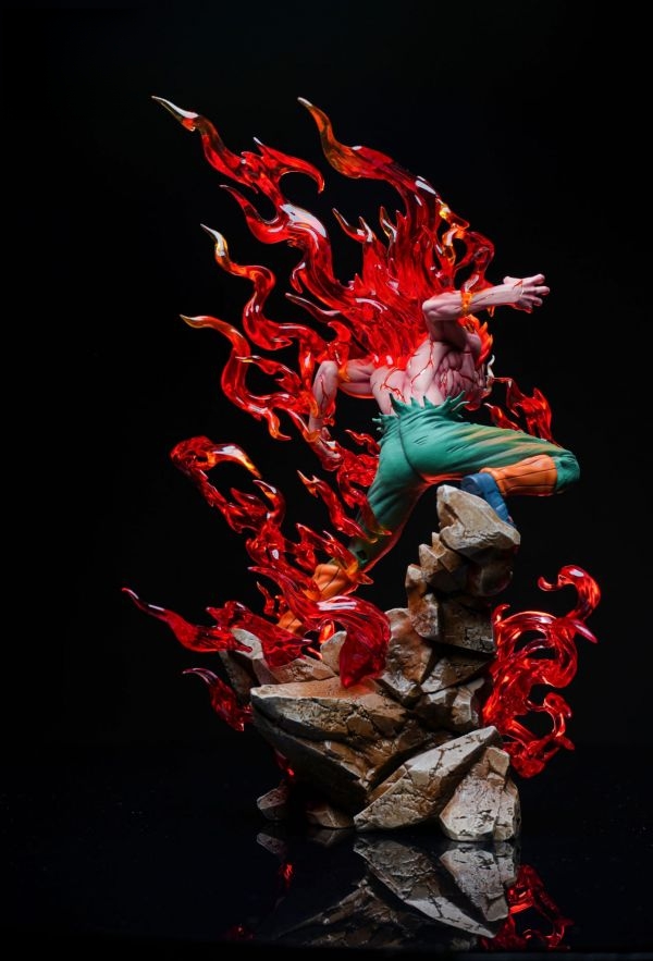 Naruto Might Guy Eight Gates With LED Base Statue