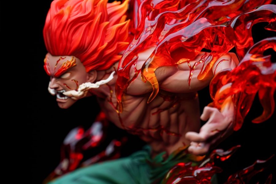 Naruto Might Guy Eight Gates With LED Base Statue